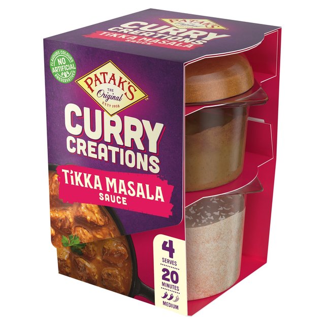 Patak's Tikka Masala Curry Creations Sauce Kit 160g