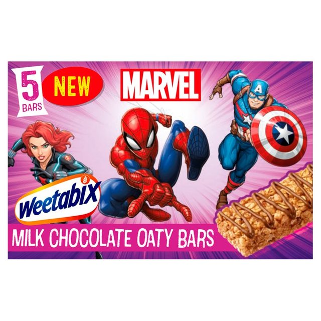 Marvel Disney Bars Milk Chocolate Oat Bars 5 x 23g