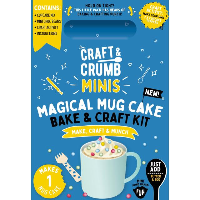 Craft & Crumb Magical Mug Cake Bake & Craft Kit 110g