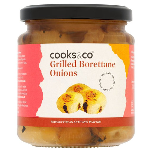 Cooks & Co Grilled Borettane Onions 280g