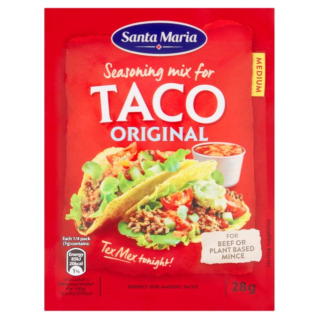 Santa Maria Taco Seasoning Mix New 28g