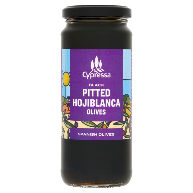 Cypressa Pitted Black Olives 340g