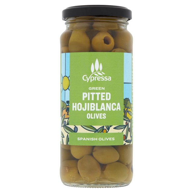 Cypressa Pitted Green Olives 340g