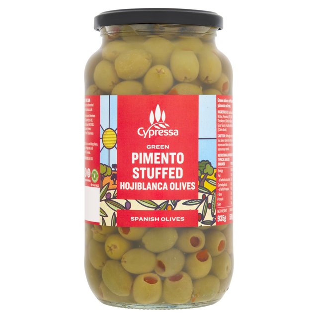 Cypressa Pimento Stuffed Olives 935g