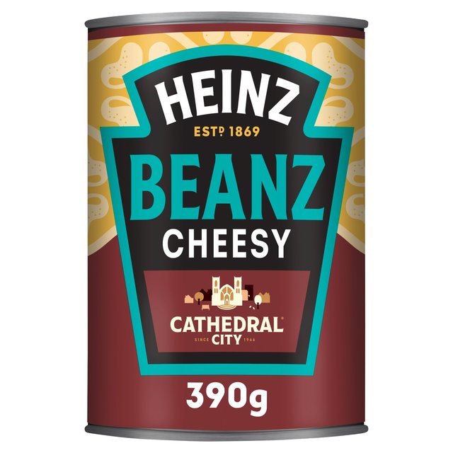 Heinz Cathedral City Cheesy Baked Beans 390g