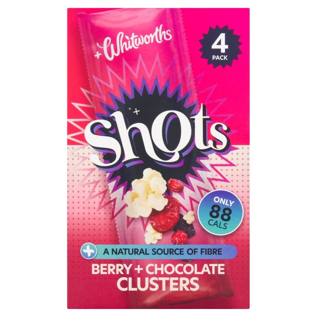 Whitworths Berry & Cluster Shots 4 per pack