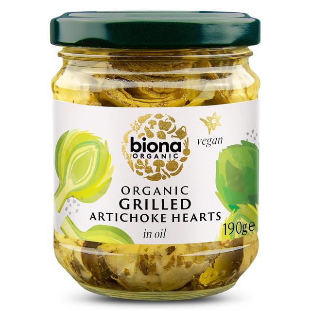 Biona Organic Grilled Artichoke Quarters 190g