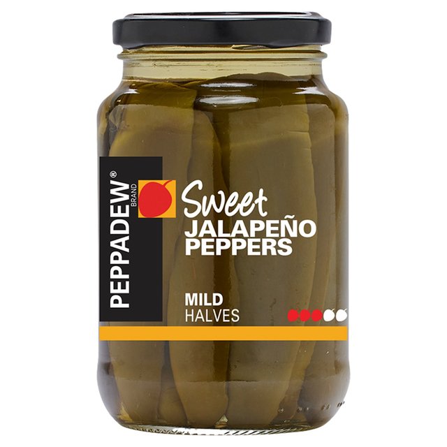 Peppadew Sweet Jalapeno Peppers in brine - Mild Halves 400g