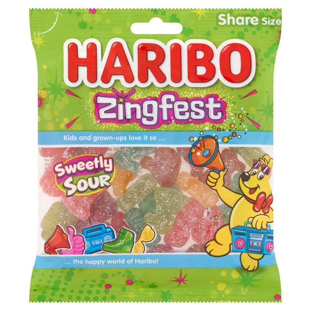 Haribo Zingfest Share Bag 150g