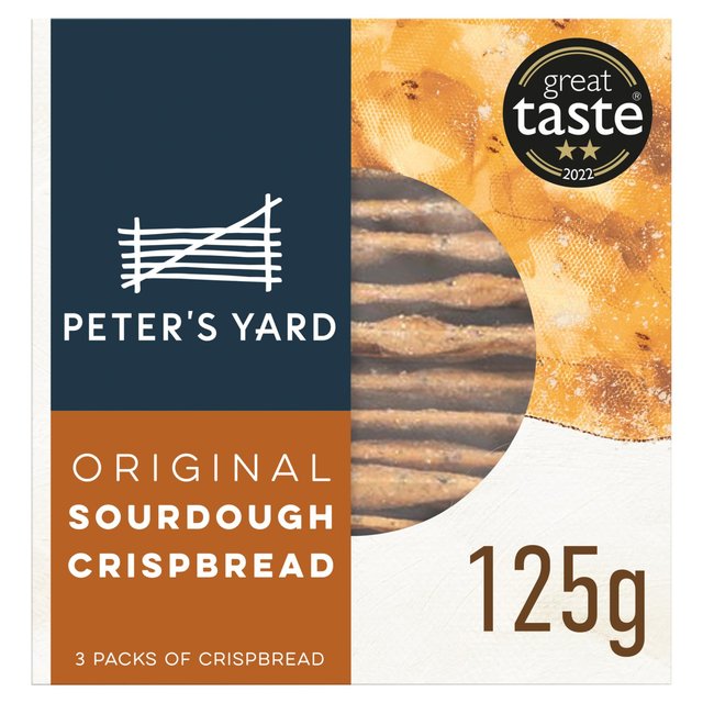 Peter's Yard Original Sourdough Crispbread 125g