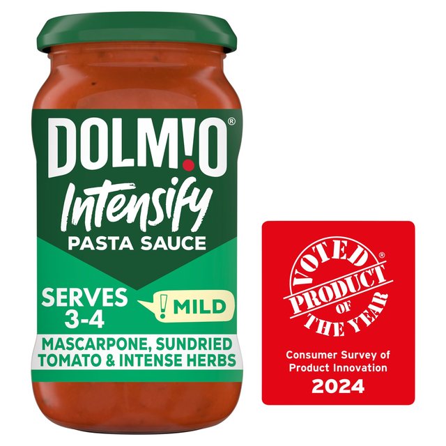 Dolmio Intensify Mild Mascarpone, Sundried Tomato & Intense Herbs 400g