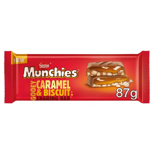 Munchies Caramel Biscuit Block 87g