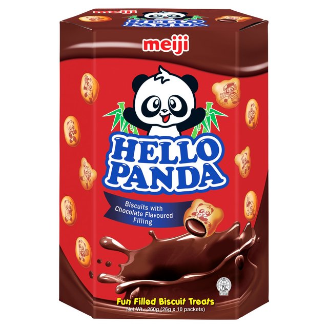 Meiji Hello Panda Chocolate Biscuits Multipack 10 x 50g