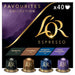 L'OR Favourites Assortment X40 Coffee Pods 40 per pack