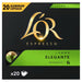 L'OR Espresso Elegante Coffee Pods x20 Intensity 6 20 per pack