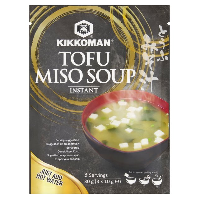 Kikkoman Instant Miso Soup Tofu 3 x 10g