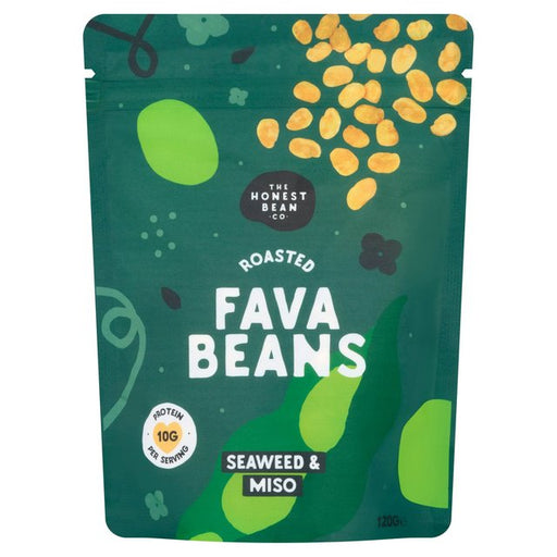 Honest Bean Roasted Fava Beans  Seaweed & Miso 120g