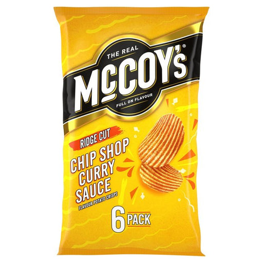 McCoy's Chip Shop Curry 6 per pack