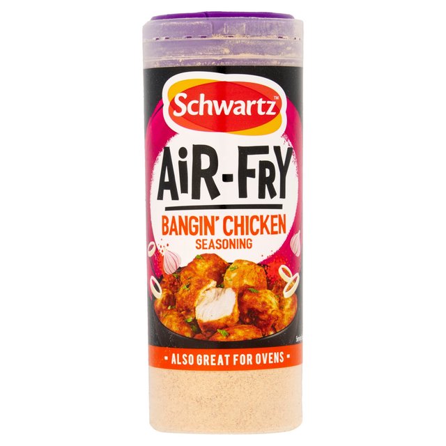 Schwartz Air Fryer Bangin' Chicken Seasoning Drum 140g