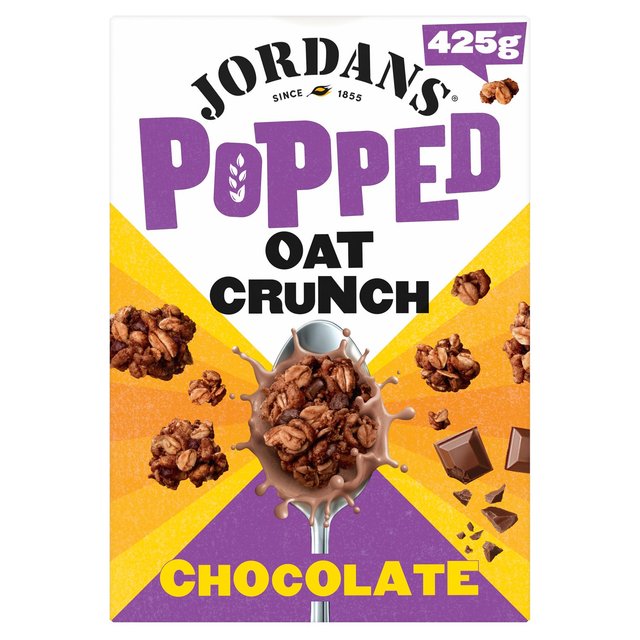 Jordans Popped Oat Crunch Chocolate Breakfast Cereal 425g