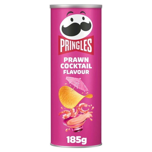 Pringles Prawn Cocktail Flavour Sharing Crisps 185g