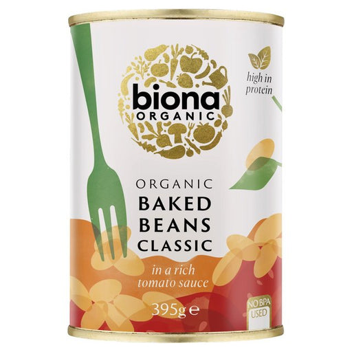 Biona Organic Baked Beans in Rich Tomato Sauce 400g