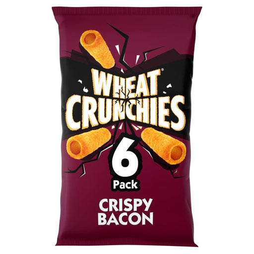 Wheat Crunchies Bacon Multipack Crisps 6 per pack