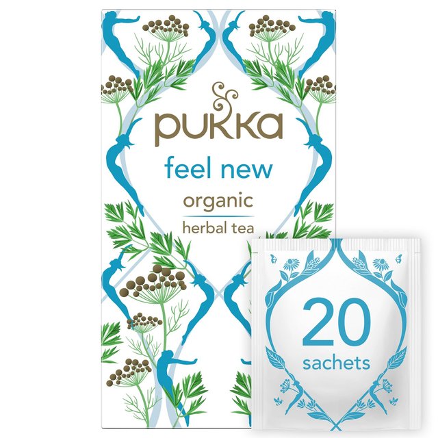 Pukka Tea Feel New Tea Bags 20 per pack