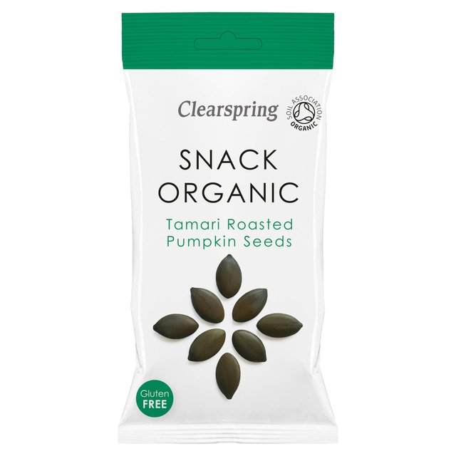 Clearspring Organic Tamari Roasted Pumpkin Seeds 30g