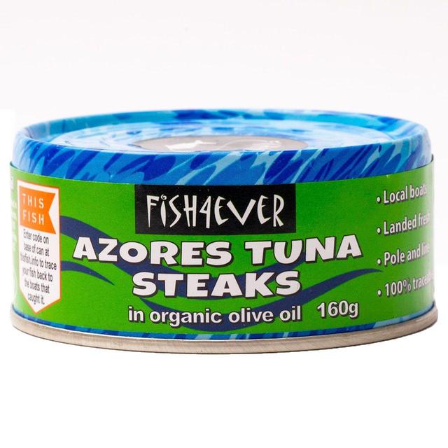 Azores Skipjack Tuna Steaks in Olive Oil 160g