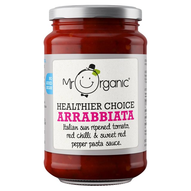 Mr Organic Arrabbiata Pasta Sauce - Healthier Choice 350g