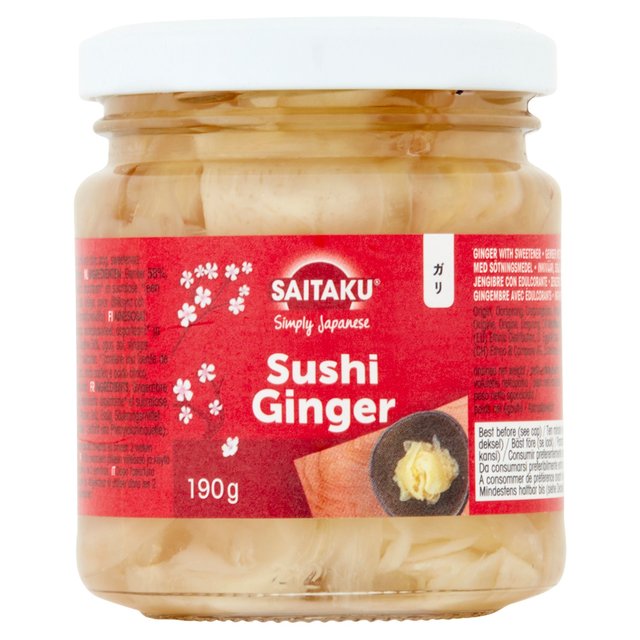 Saitaku Sushi Pickled Ginger 190g