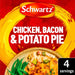 Schwartz Chicken Bacon & Potato Pie 35g