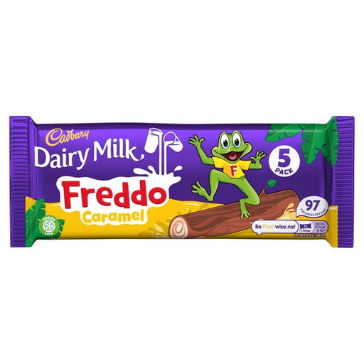 Cadbury Freddo Caramel Chocolate Bar Multipack 5 x 19.5g