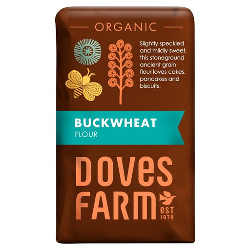 Doves Farm Organic Wholegrain Buckwheat Flour 1kg