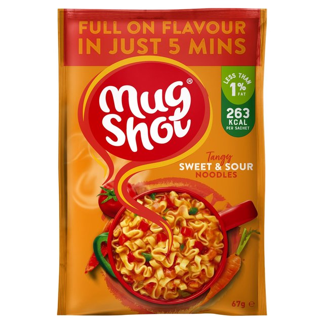 Mug Shot Spicy Sweet & Sour Noodles 67g