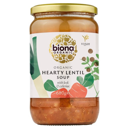 Biona Organic Hearty Lentil Soup 680g