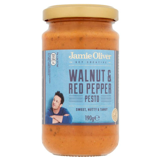 Jamie Oliver Walnut & Red Pepper Pesto 190g