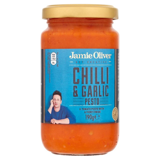 Jamie Oliver Chilli & Garlic Pesto 190g