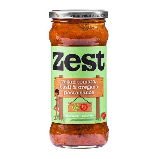 Zest Tomato, Basil & Oregano Pasta Sauce 340g