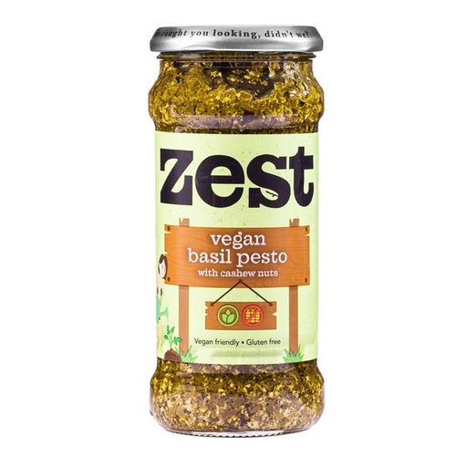 Zest Vegan Basil Pesto 340g