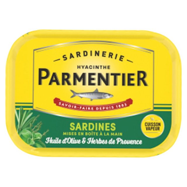 H. Parmentier Sardines Olive Oil & Herb 135g