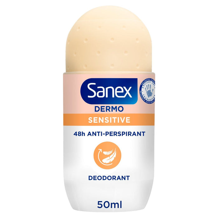 Sanex Dermo Sensitive 48h Roll On Antiperspirant Deodorant 50ml