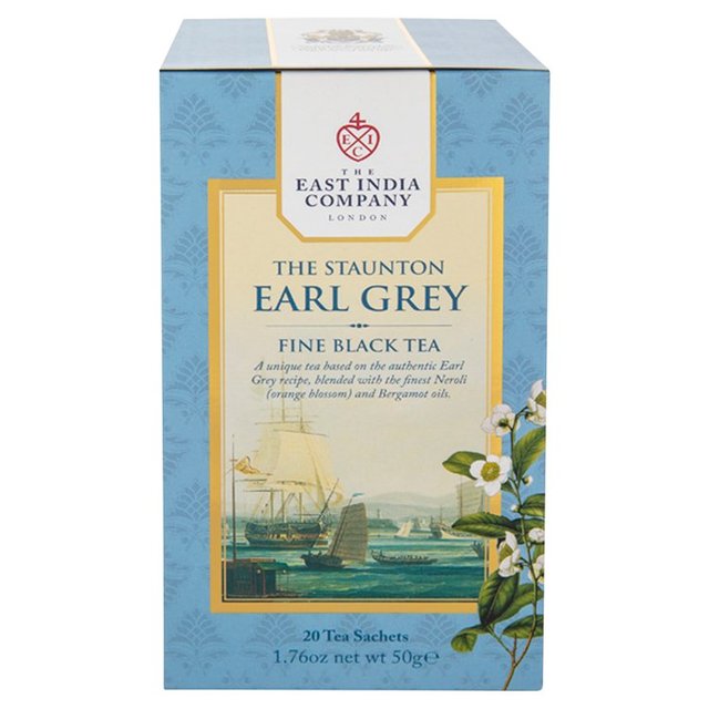 The East India Company Staunton Earl Grey Tea Sachets 20 per pack