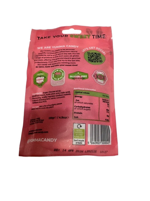 Yumma Candy - Strawberry Fizz 138g