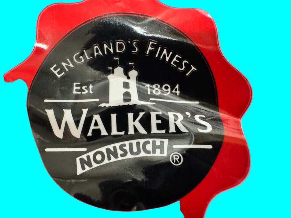 Walker's Nonsuch chocolate packaging with red and black design