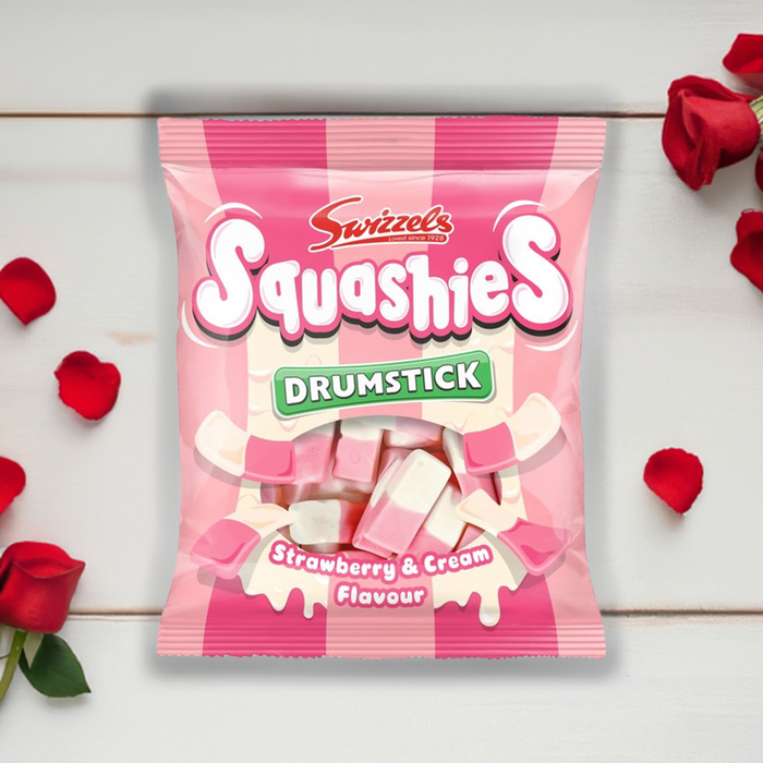 Swizzels Squashies Strawberry & Cream 140g