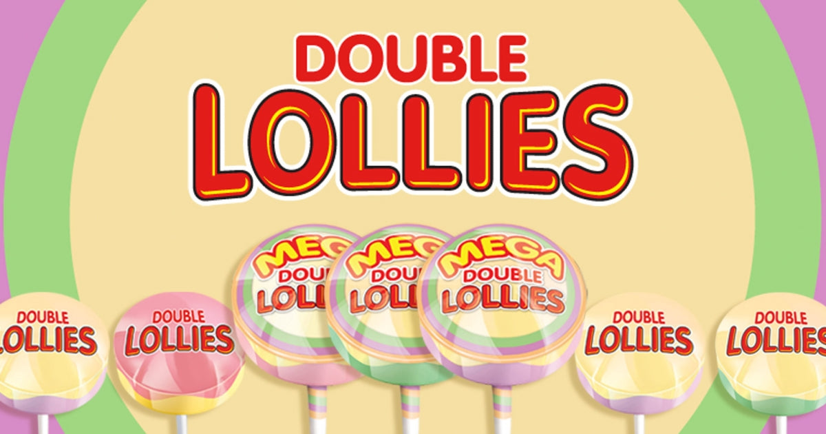 Swizzels Matlow Double Lollies 500g (Bulk Bag)