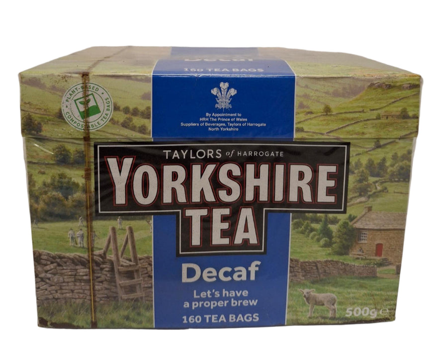 Yorkshire Decaf Teabags 160 per pack
