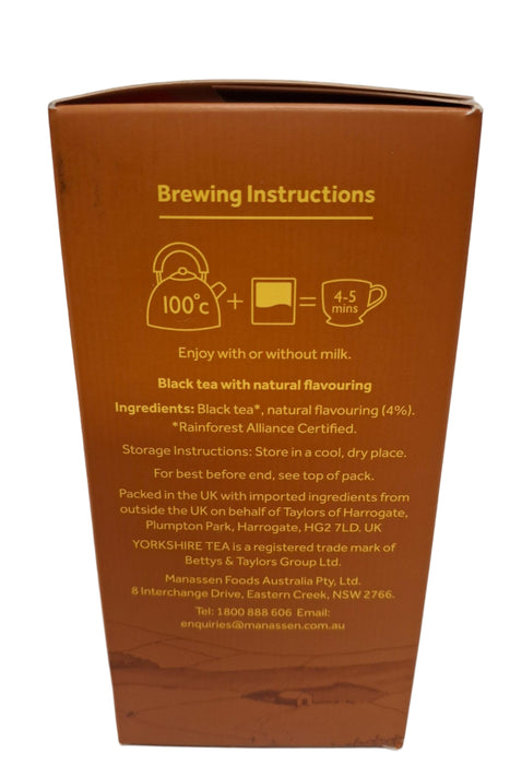 Yorkshire Tea Caramelised Biscuit Brew 40 per pack